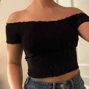 Off the shoulder top